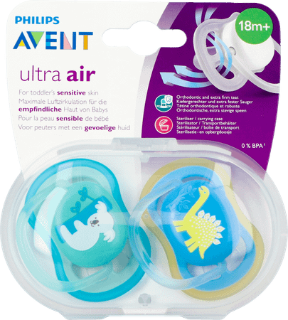 Philips Avent Fopspeen +18M Air Boy Koala Dino