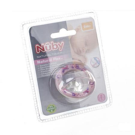 Nuby Nt Nat. Fopsp Flex Silicoon Kers +6M 1 67554