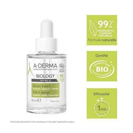 Aderma Biology Hyalu Serum 3-In-1 30 ml