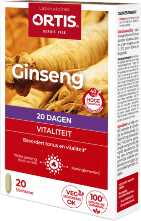 Ortis Vitalite Ginseng 20 Tabl 20  -  Ortis