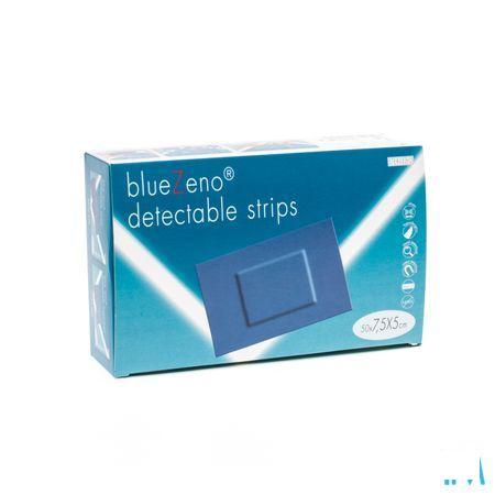 Bluezeno Detectable Strip Blue 7,5X5Cm 50  -  Zeno Phar