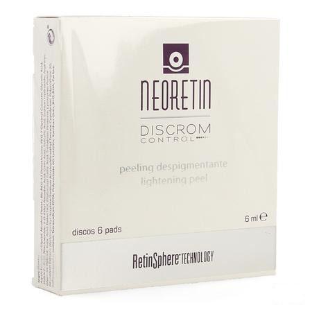 Neoretin Discrom Control Lightening Peel Pads 6  -  Hdp Medical Int.