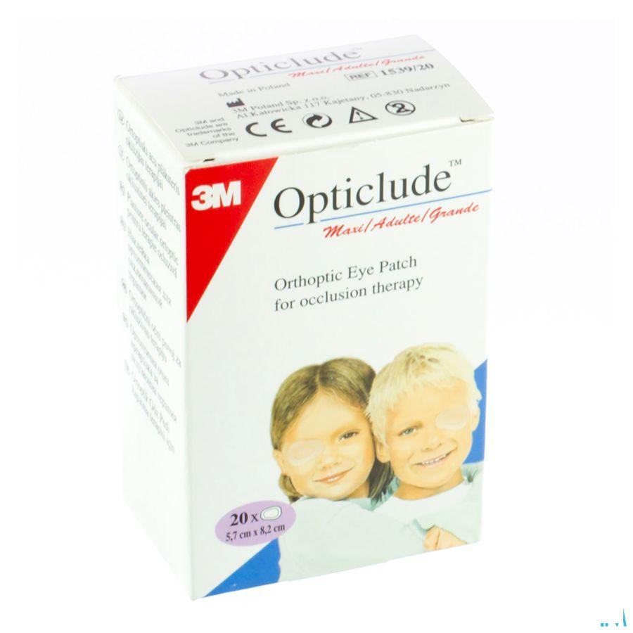 Opticlude 3m Cp Oculaire Stand 82mmx57mm 20 1539  -  3M