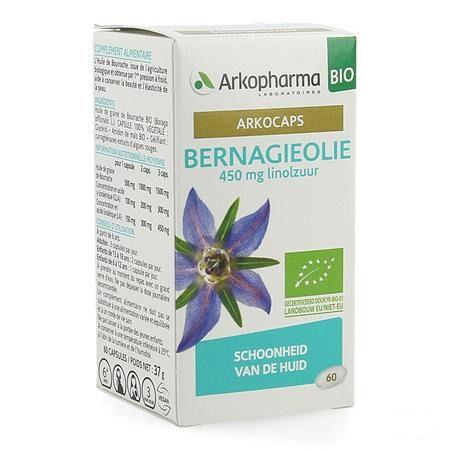 Arkocaps Bernagie Olie Bio 60 Capsule  -  Arkopharma