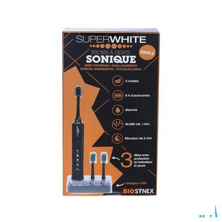 Superwhite Sonische Tandenborstel Black
