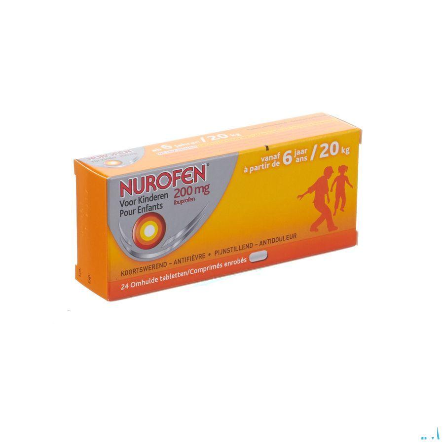 Nurofen Enfant 200 mg Comprimes Pellicules 24 2475739