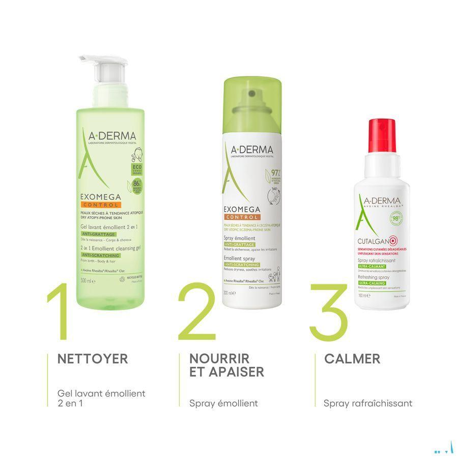 Aderma Exomega Control Spray 200 ml  -  Aderma