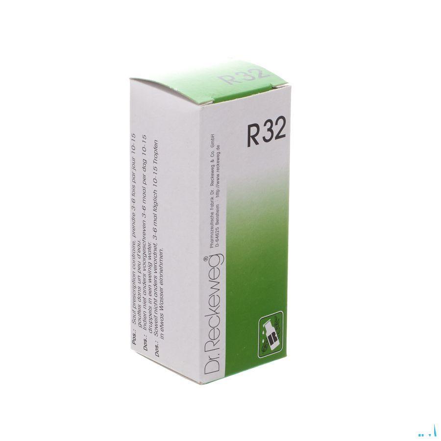 Reckeweg Dr. R32 Druppels 50 ml  -  Nut-Hom-Phyt