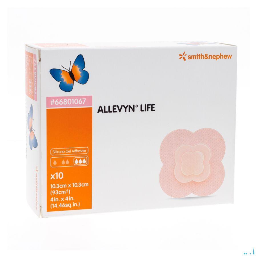 Allevyn Life Pansement 10,3x10,3cm 10 66801067  -  Smith Nephew