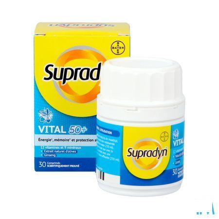 Supradyn Vital 50 + Filmomhulde tabl 30