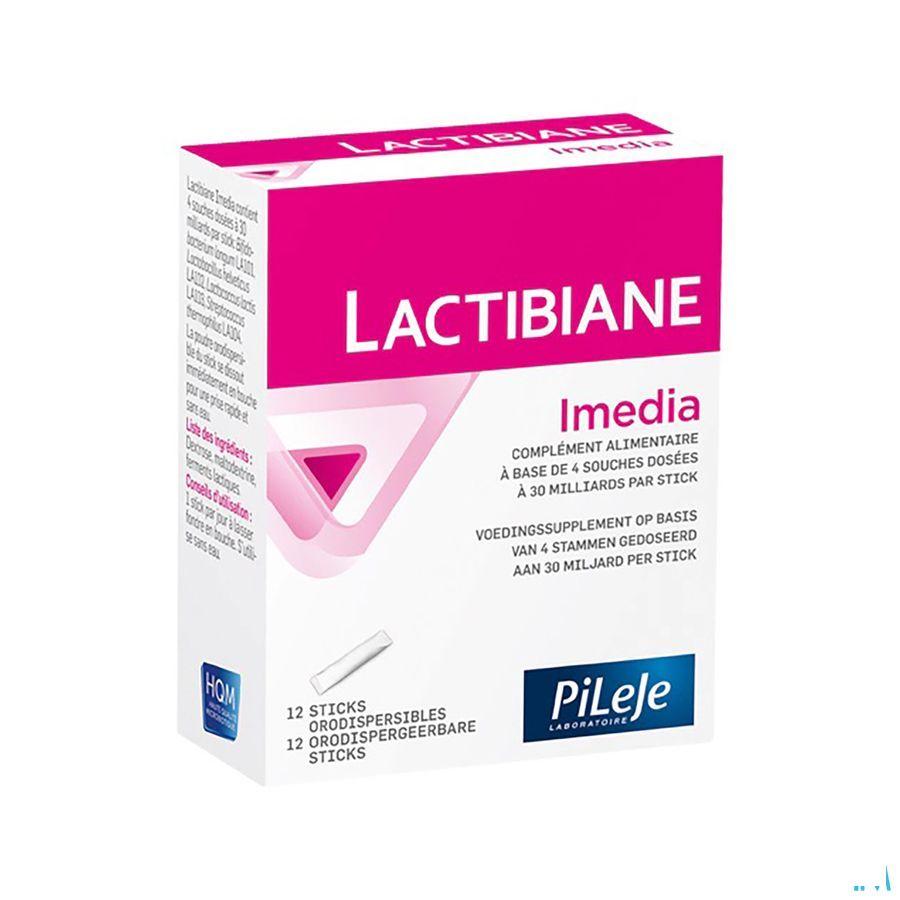 Lactibiane Imedia Sticks 12  -  Pileje