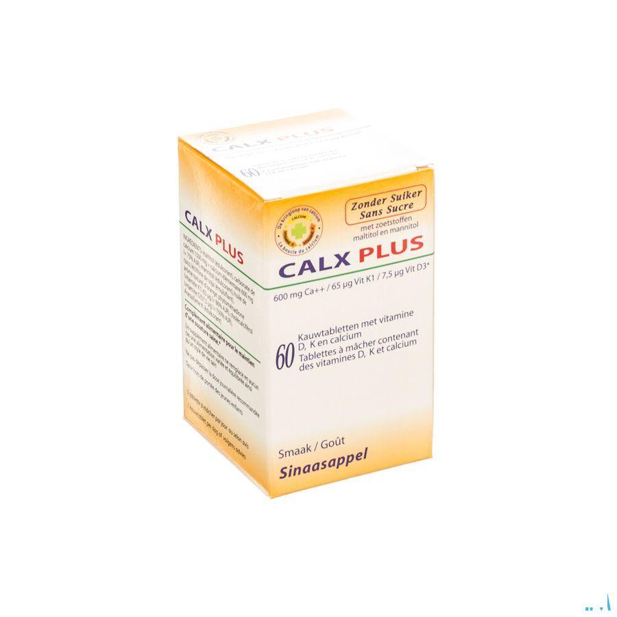 Calx-plus Carre Caramel Orange sans sucre 60