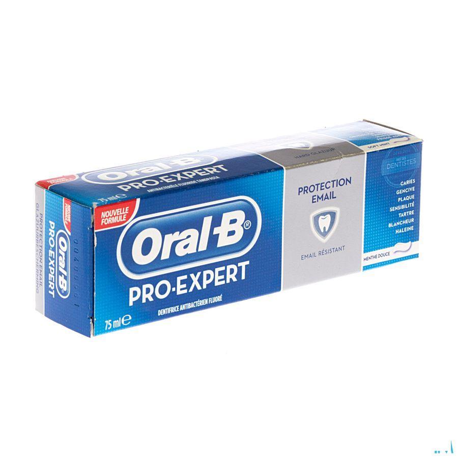 Oral B Dentifrice Pro Expert Protect.Email Menthe 75ml