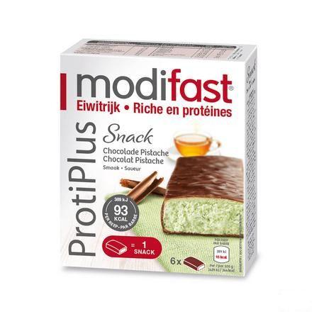 Modifast Protiplus Reep Chocolade-pistache 162g  -  Nutrition & Sante