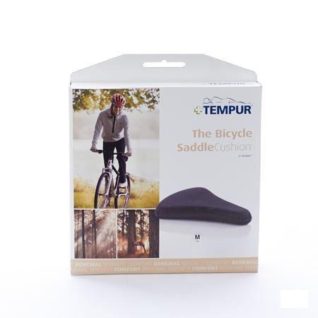 Tempur Fietszadel 27x25cm Zwart M  -  Distrac