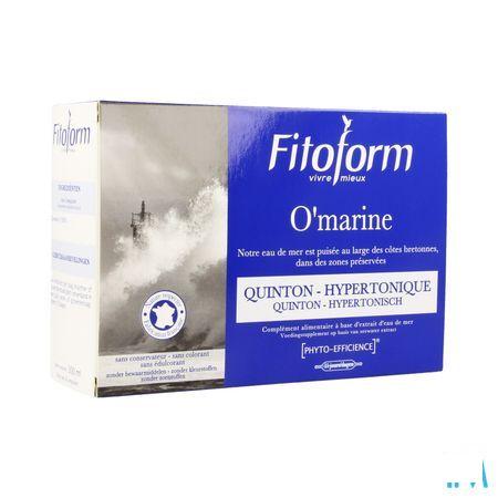 O Marine Drinkbare Ampullen 30x10 ml Fitoform  -  Bioholistic Diffusion