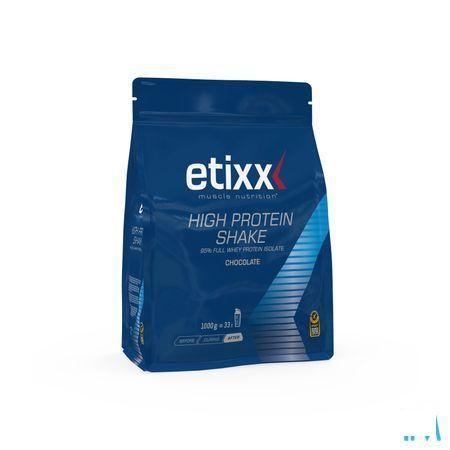 Etixx High Protein Shake Chocolate Poeder 1000 gr 