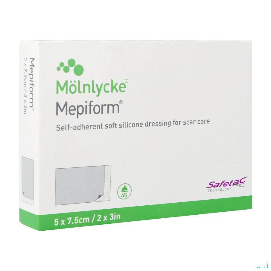 Mepiform Verband Adhesive Litteken Ster 5X 7,5cm 1 pc/st 293200  -  Molnlycke Healthcare
