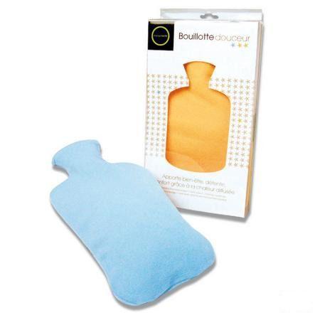 Marque V Warmwaterkruik Hoes Blauw 2l 