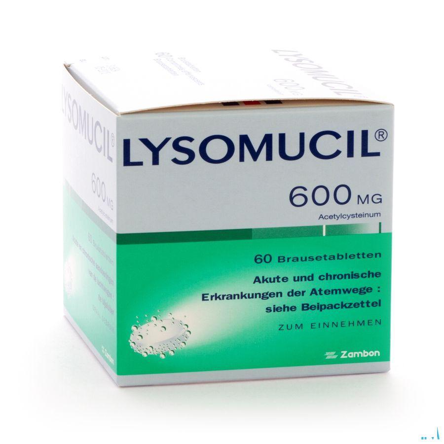 Lysomucil Cpr Eff. 600 mg 60