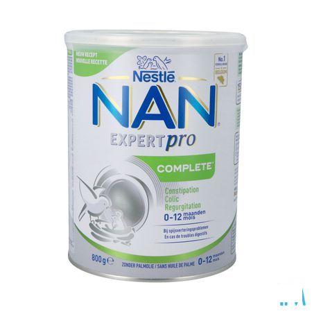 Nan Expert Pro Complete Zuigelingenmelk 0-12 M Poeder 800 gr  -  Nestle