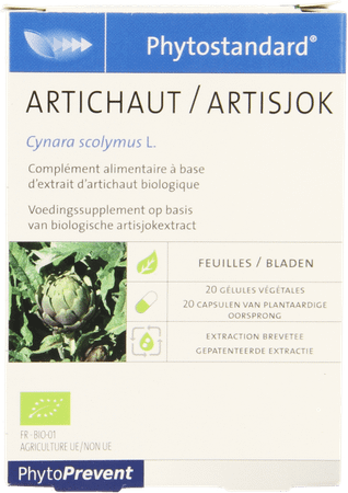 Phytostandard Artichaut Capsule 20  -  Pileje