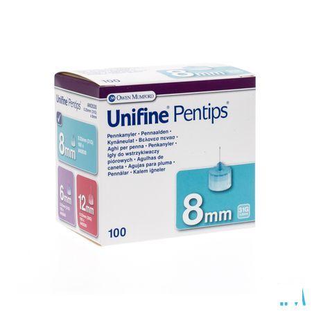 Unifine Pentips Aiguille Stylo 31 gr 8mm 100 An3530  -  Line-Gold