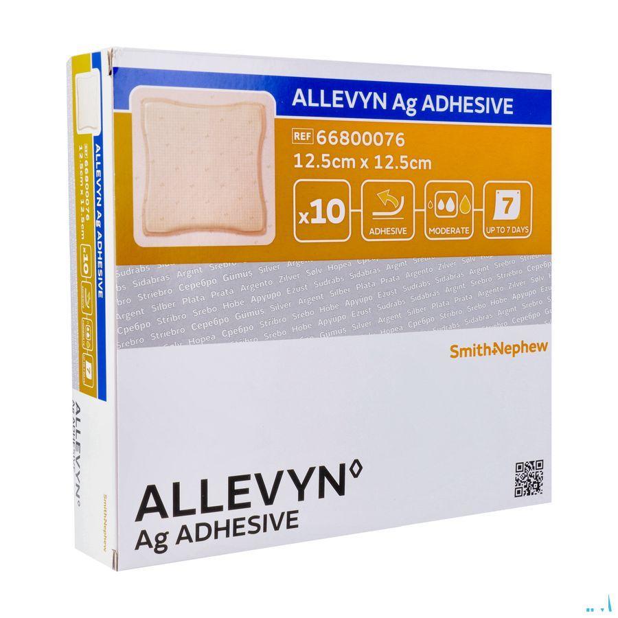 Allevyn Ag Adhesive Ster 12,5X12,5Cm 10 66800076  -  Smith Nephew