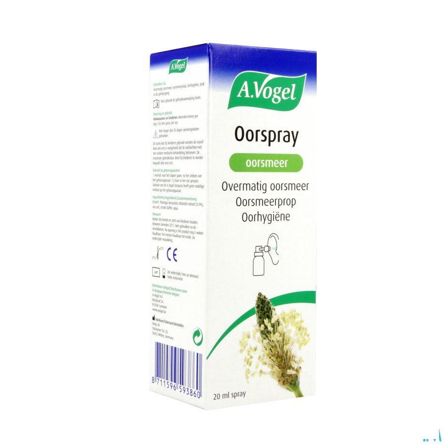 Vogel Oorspray Oorsmeer 20 ml  -  A.vogel
