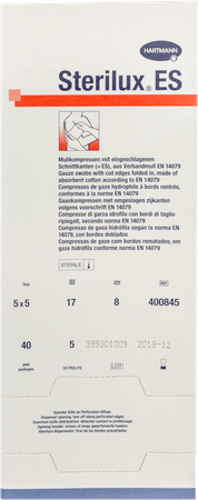 Sterilux Es 5x5cm 8l.st. 40x5 P/s  -  Hartmann