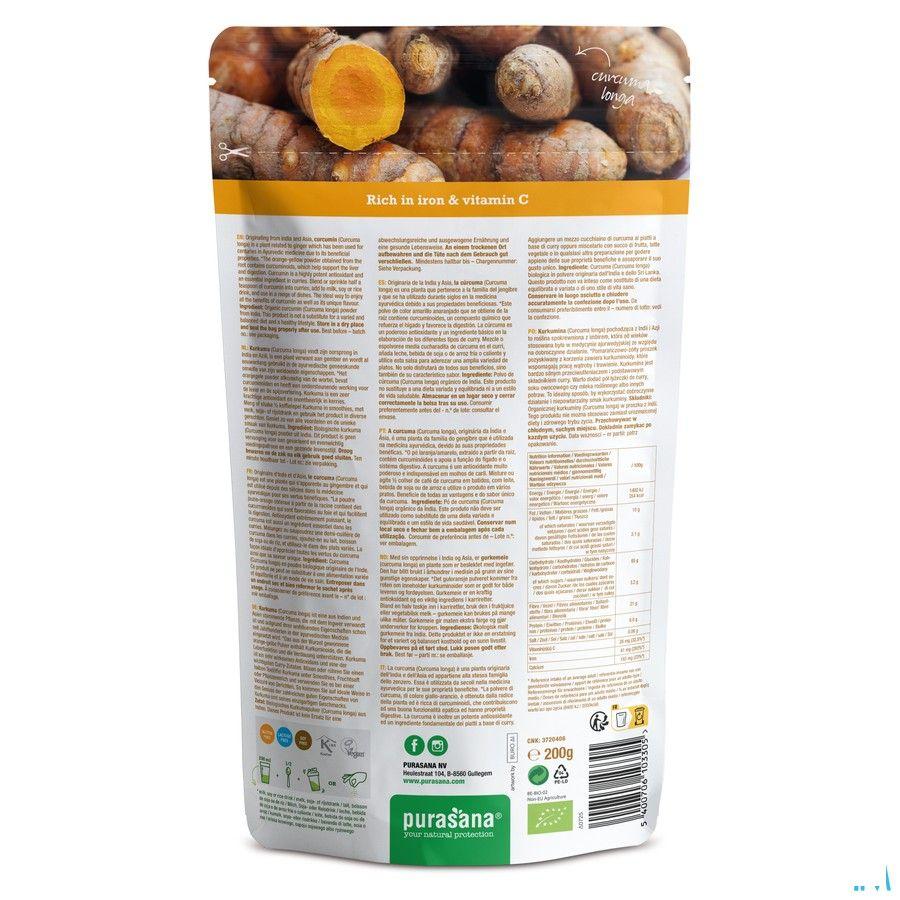 Purasana Kurkuma Poudre 200 gr Be-bio-02