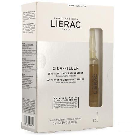 Lierac Cica Filler Serum Anti rimpel Herst.amp 3x10 ml