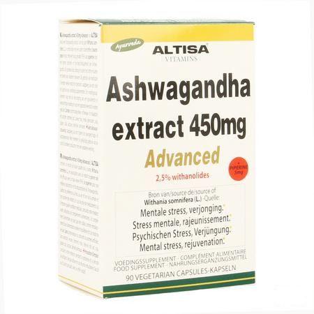 Altisa Ashwagandha V-Capsule 90x450 mg  -  Dieximport