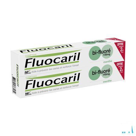 Fluocaril Dentifrice Bi-Fluore 145 Menthe 2 x 75 ml