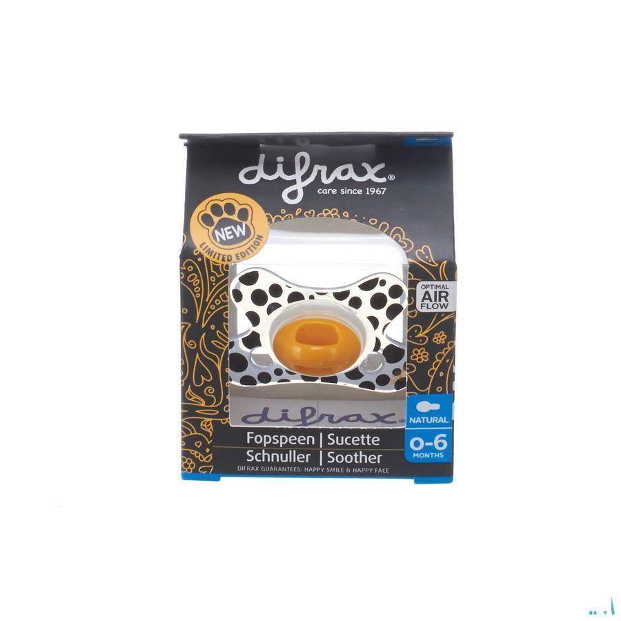 Difrax Fopspeen Natural 0-6 Special Edition  -  Difrax