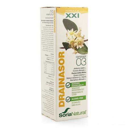 Soria Composor N03 Drainasor Xxi 50 ml  -  Soria Bel