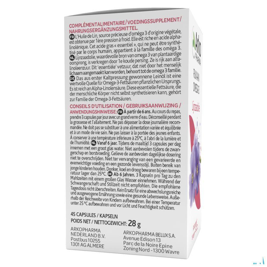 Arkogelules Huile De Lin 60  -  Arkopharma