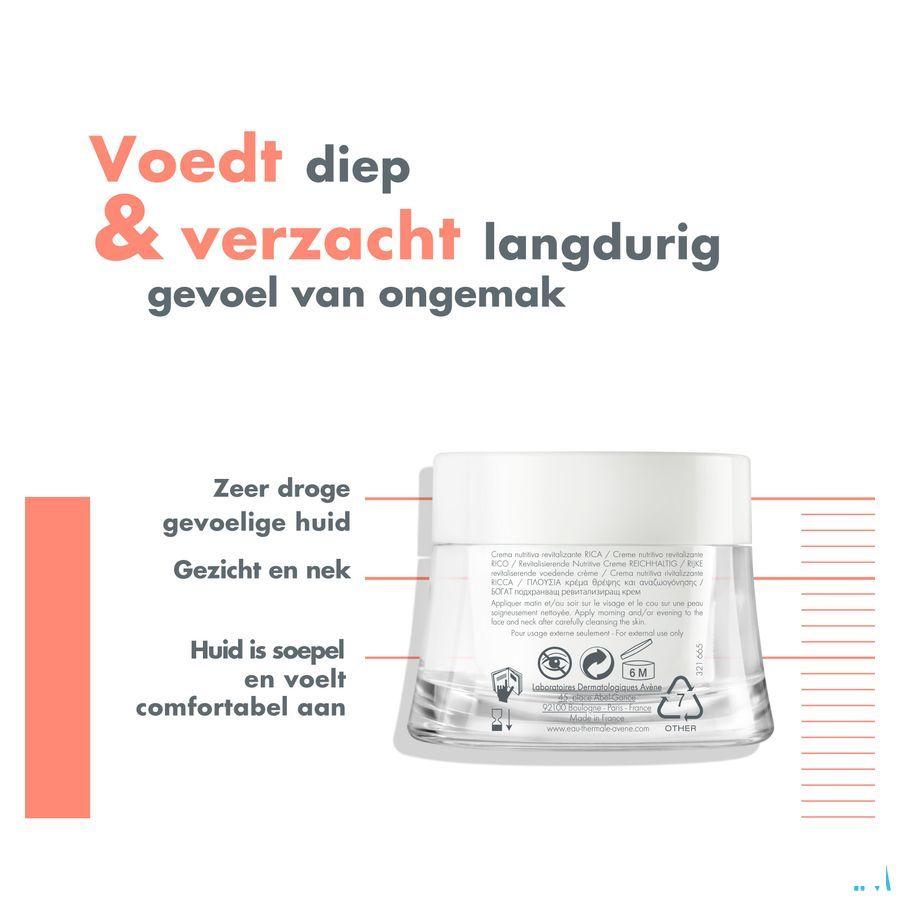 Avene Les Essentiels Rijke Revit. Voedende Creme 50 ml  -  Avene