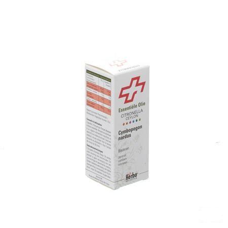 Citronnella Blad Herba Helv. Essentiele Olie 10 ml