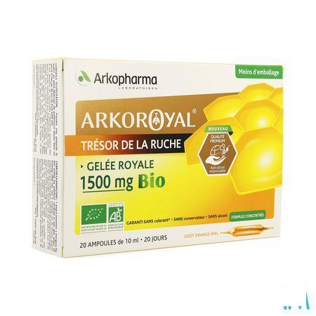 Arkoroyal Koninginnebrij Bio 1500 mg Ampullen 20x10 ml  -  Arkopharma