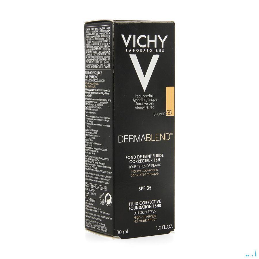 Vichy Fdt Dermablend Fluide 55 Bronze 30 ml