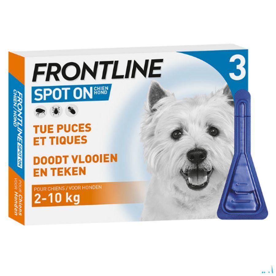 Frontline Spot On Hond 2-10kg et 3x0,67ml