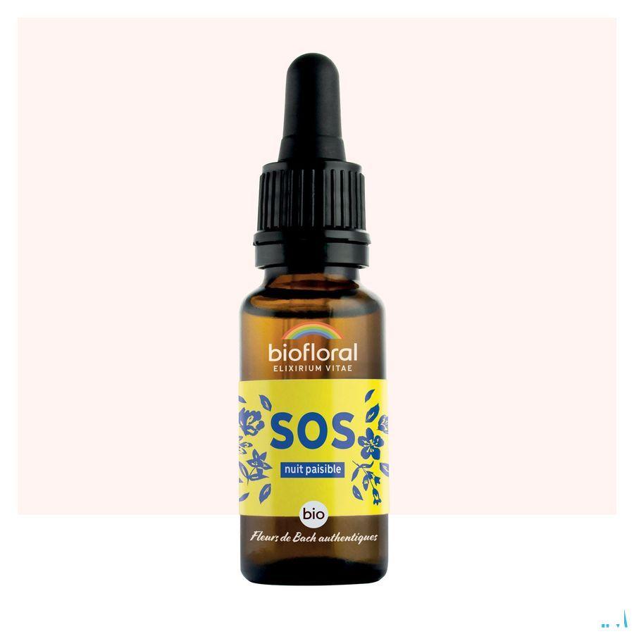 Biofloral Remede Secours Nuit Solution Buv. Gouttes 20 ml  -  Pranarom