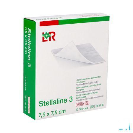 Stellaline 3 Comprimes Ster 7,5x 7,5cm 12 36038  -  Lohmann & Rauscher