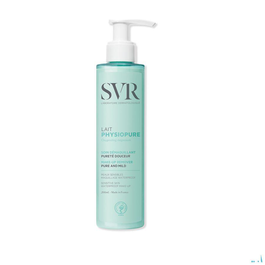 Physiopure Lait Demaquillant Flacon 200 ml  -  Svr Laboratoire