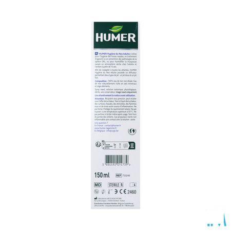 Humer Isotone Spray Volw. Dubbel.Verstuiver 150 ml