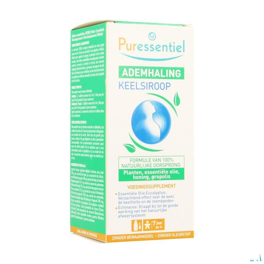 Puressentiel Ademhaling Hoestsiroop 125 ml  -  Puressentiel
