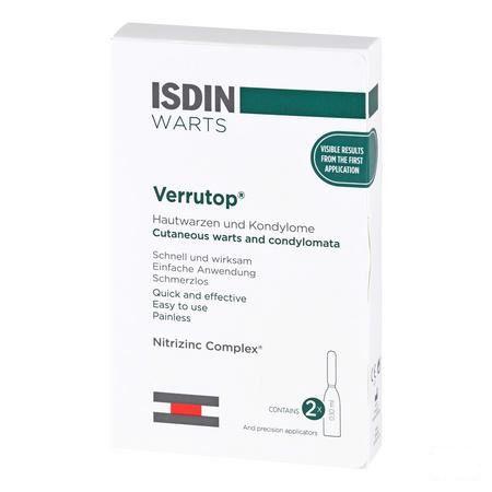 Isdin Verrutop Warts Oplossing Ampullen 4x0,1ml  -  Isdin