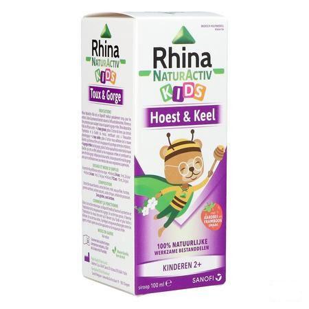 Rhina Natur Activ Toux Kids Sirop 100 ml  -  Sanofi