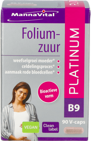 Mannavital Foliumzuur Platinum